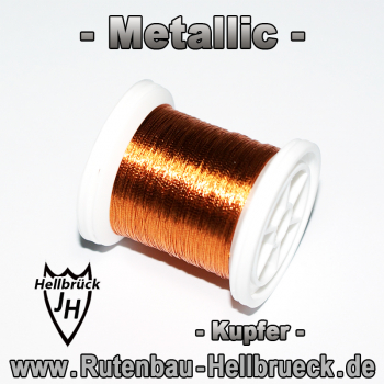 Bindegarn Metallic - Farbe: Kupfer -A-